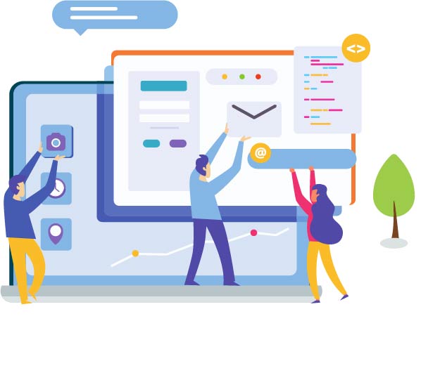 Digital Marketing Illustration